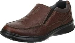 Clarks menn tobakksskinn herre cotrell free loafer clarks 8N86P1100
