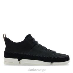 Clarks menn trigenic flex clarks svart nubuck 8N86P4413 svart nubuck