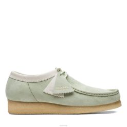 Clarks menn wallabee clarks blekgrønn 8N86P3709 blek grønn