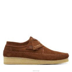 Clarks menn weaver cola semsket cola semsket clarks 8N86P6590 cola semsket skinn