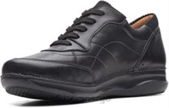 Clarks unisex appley tie skinnsko svarte clarks 8N86P246