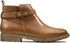 Clarks unisex astrol soar ungdom skinnstøvler tan clarks 8N86P2845