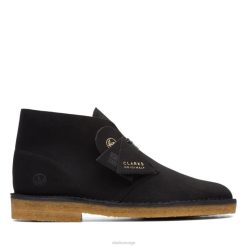 Clarks unisex black clarks desert boot svart 8N86P5675 svart
