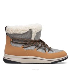 Clarks unisex breeze glacier grå kombinasjon grå kombinasjon clarks 8N86P6278 grå kombinasjon