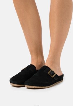 Clarks unisex brookleigh mule tøfler clarks black 8N86P6949 svart