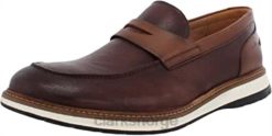 Clarks unisex clarks chantry penn ny tan leather 8N86P210 brunt skinn