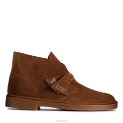 Clarks unisex clarks desert boot cola semsket cola semsket skinn 8N86P6602 cola semsket skinn