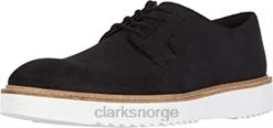 Clarks unisex clarks ernest walk svart semsket skinn 8N86P1018 svart semsket skinn