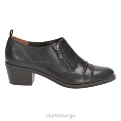Clarks unisex clarks hamlyn marie svart skinn 8N86P4074 Svart lær
