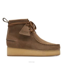 Clarks unisex clarks lys brun nbk wallabee håndverk lys brun nbk 8N86P5977 lysebrun nbk