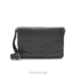 Clarks unisex clarks marva wave svart skinn 8N86P4314 Svart lær