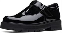 Clarks unisex clarks prague brill eldre skinnsko svart 8N86P35