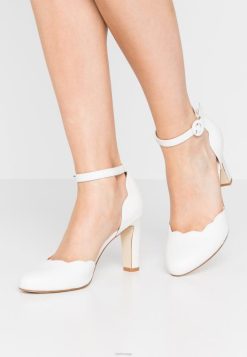 Clarks unisex clarks skinn pumps høye hæler hvit 8N86P7042 hvit