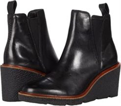 Clarks unisex clarks svart skinn clarkford topp svart skinn 8N86P1705 Svart lær