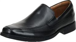 Clarks unisex clarks tilden free slip-on loafer svart skinn 8N86P2130 Svart lær