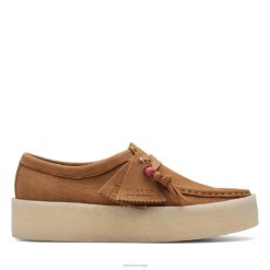 Clarks unisex clarks wallabee cup tan nubuck tan nubuck 8N86P5978 tan nubuck