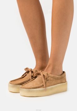 Clarks unisex clarks wallabee cup uformelle blonder solbrune 8N86P6930 tan