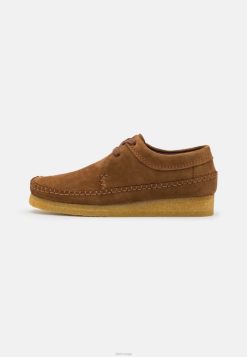 Clarks unisex cola clarks vever uformelle snørebånd 8N86P7128 cola