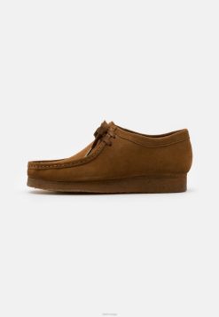 Clarks unisex cola clarks wallabee uformelle snørebånd 8N86P7123 cola