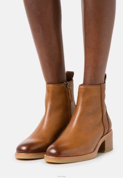 Clarks unisex cologne ankelstøvletter med glidelås mørk brun clarks 8N86P7086 mørk brunfarge