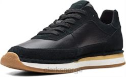 Clarks unisex craft run blonder svart kombinasjon clarks 8N86P750 svart kombinasjon