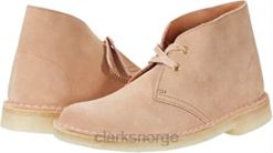 Clarks unisex desert boot clarks sandstone semsket skinn 8N86P2213 semsket skinn i sandstein