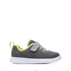 Clarks unisex grå kombi ath vev t clarks 8N86P3836 grå kombi