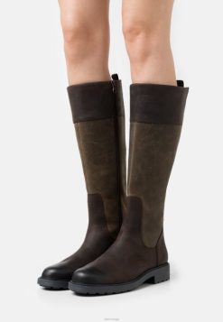 Clarks unisex mørkebrune orinoco støvler clarks 8N86P7092 mørkebrun