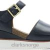 Clarks unisex navy clarks lizby stropp 8N86P2656 marinen