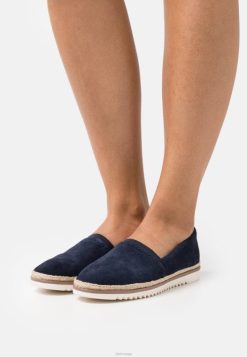 Clarks unisex navy clarks serena slip-ons 8N86P6944 marinen