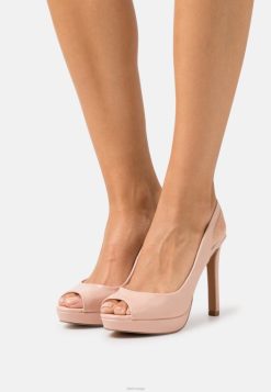 Clarks unisex peggy peep toes lys rosa clarks 8N86P6990 lyserosa