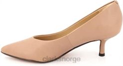 Clarks unisex praline skinn fiolett 55 court skinnsko i clarks 8N86P212 praline skinn