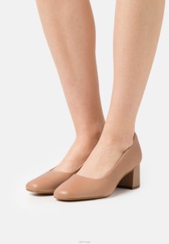 Clarks unisex sheer court klassiske hæler praline clarks 8N86P6966 praline