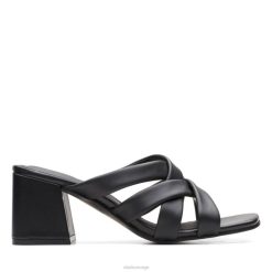 Clarks unisex svart skinn ren 65 trinn sort skinn clarks 8N86P5236 Svart lær