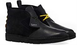 Clarks unisex svarte combi clarks originals desert 20 støvler 8N86P1280 svart kombi