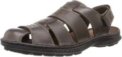 Clarks unisex swing himmel fisker sandal clarks brun 8N86P1951 brun