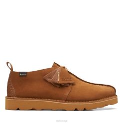 Clarks unisex tan semsket clarks desert trek gore-tex tan semsket skinn 8N86P6651 brunt semsket skinn