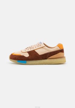 Clarks unisex tor run trainers clarks tan combi 8N86P7093 brun kombi
