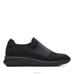 Clarks unisex un rio strikk sort kombinasjon clarks 8N86P6076 svart kombinasjon