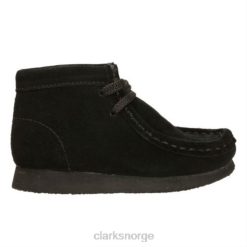Clarks unisex wallabee bt inf g fit black sde clarks 8N86P4790 svart sde