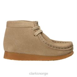 Clarks unisex wallabee btfst g fit clarks sand semsket skinn 8N86P4791 sand semsket skinn