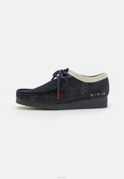 Clarks unisex wallabee casual blonder clarks denimblå 8N86P7119 denim blå